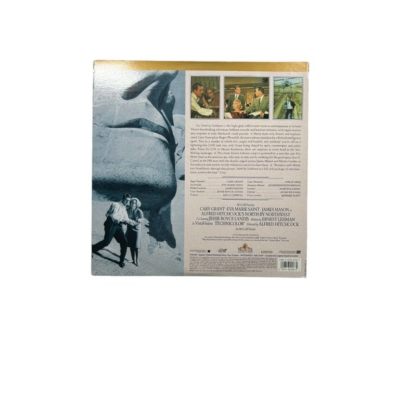 North by Northwest Deluxe Letterbox Edition Laser Disc - Picture 2 of 5